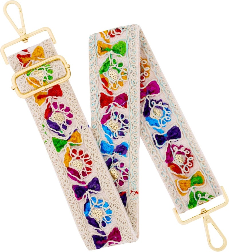 chushui Store Knit Purse Strap,Replacement Crossbody Wide Adjustable Shoulder Strap for Bag Handbag - Image 1